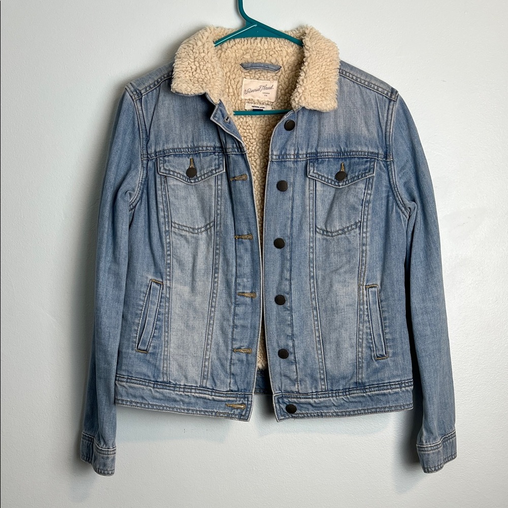 Universal Thread Cream Sherpa Jacket